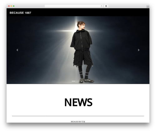Lightning skin variety WordPress plugin - because1887.com