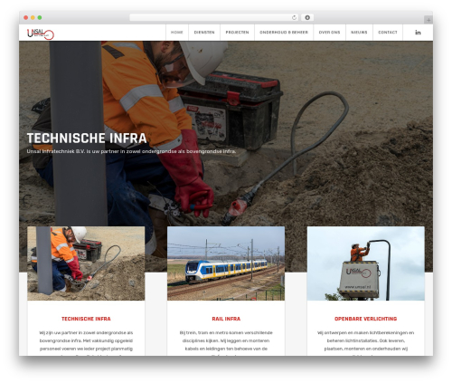 Lightwire theme WordPress - unsal.nl