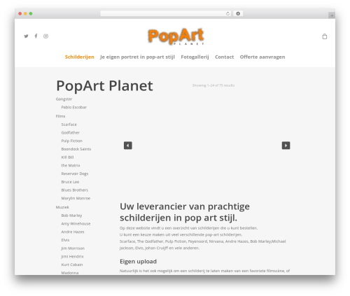 WP Header image slider and carousel (sp-header-image-slider) free WordPress plugin - popartplanet.nl