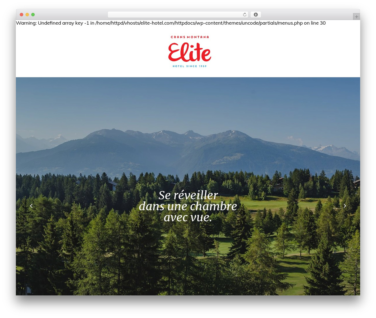 Uncode theme WordPress - elite-hotel.com