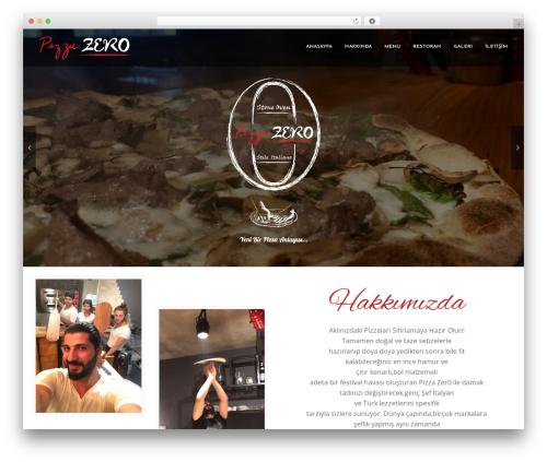 WordPress theme PizzaMia - pizzazer0.com