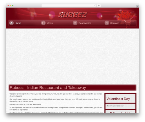 WordPress theme Bilash - rubeez.co.uk