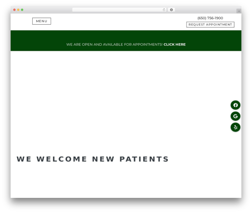 WordPress theme Parent Theme - serramonteridgedental.com