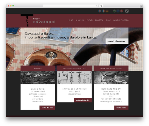 WP theme ESPRESSO - museodeicavatappi.it