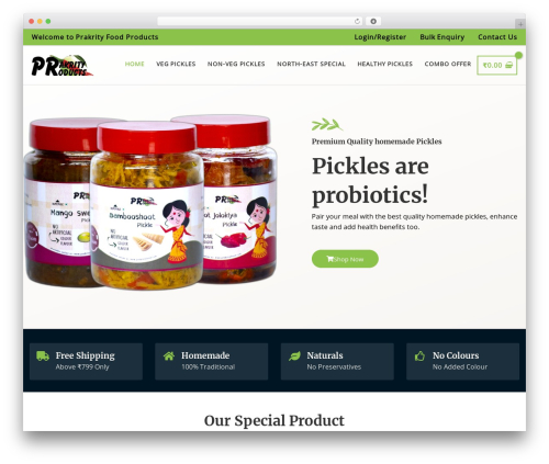 Yith woocommerce order tracking premium WordPress plugin - prakrityfood.com