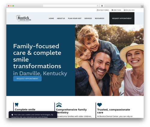 Ultimate multisite WordPress plugin - bostickdentalcenter.com