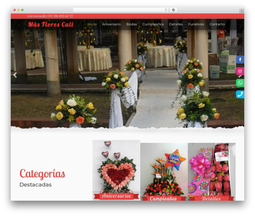 Beaver Builder Theme WordPress theme design - masflorescali.com.co