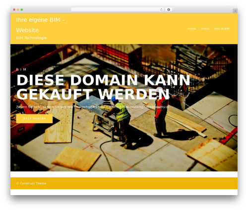 Construct-Ex WordPress theme - bim-experte.ch Construct-Ex WordPress theme - bim-experte.ch