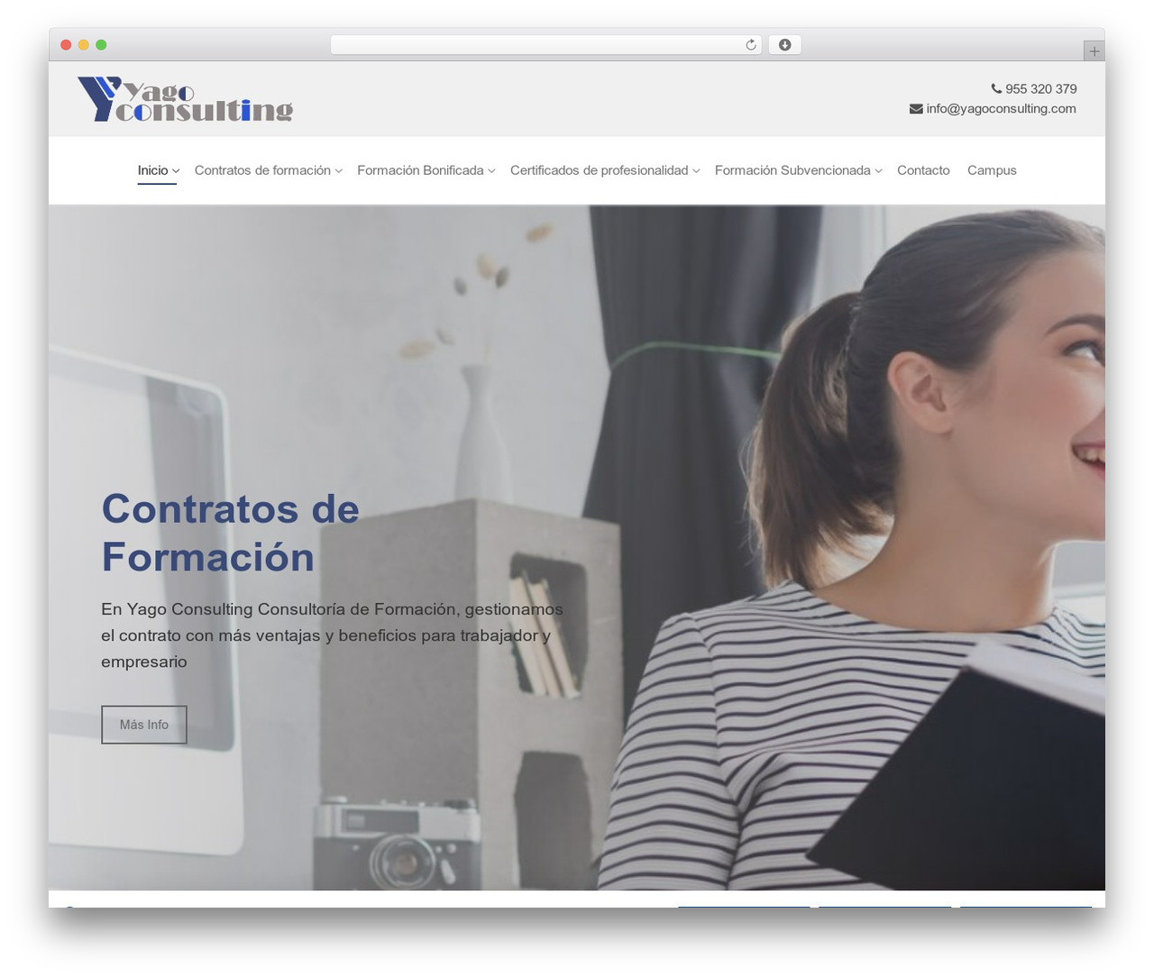 Customify top WordPress theme - yagoconsulting.com