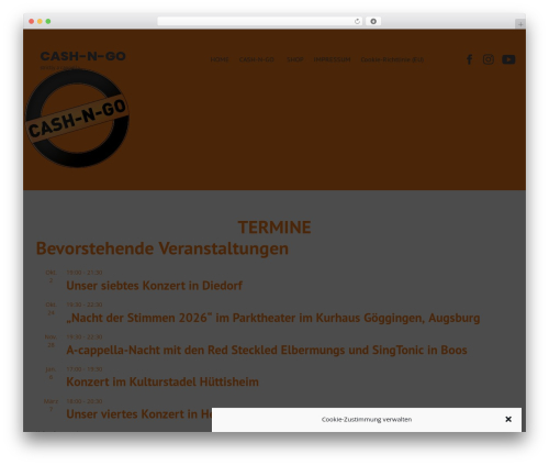 Mozo WordPress theme - cash-n-go.de