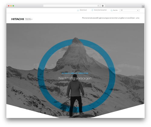 Mustersite best WordPress theme - hitachigroupvorsorge.ch