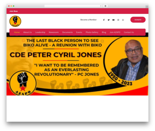 HT Politic – For Political WordPress Themes / Website (wp-politic) free WordPress plugin - azapo.org.za HT Politic – For Political WordPress Themes / Website (wp-politic) free WordPress plugin - azapo.org.za