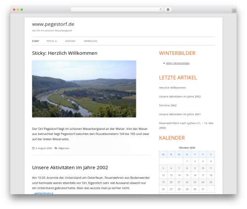 Tiny Framework WordPress theme - pegestorf.de Tiny Framework WordPress theme - pegestorf.de