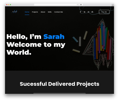 Trydo core WordPress plugin - sarahsajjad.com