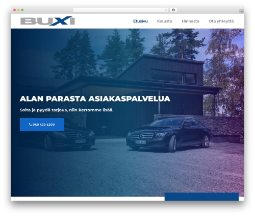 WordPress theme Luotsi - buxi.fi