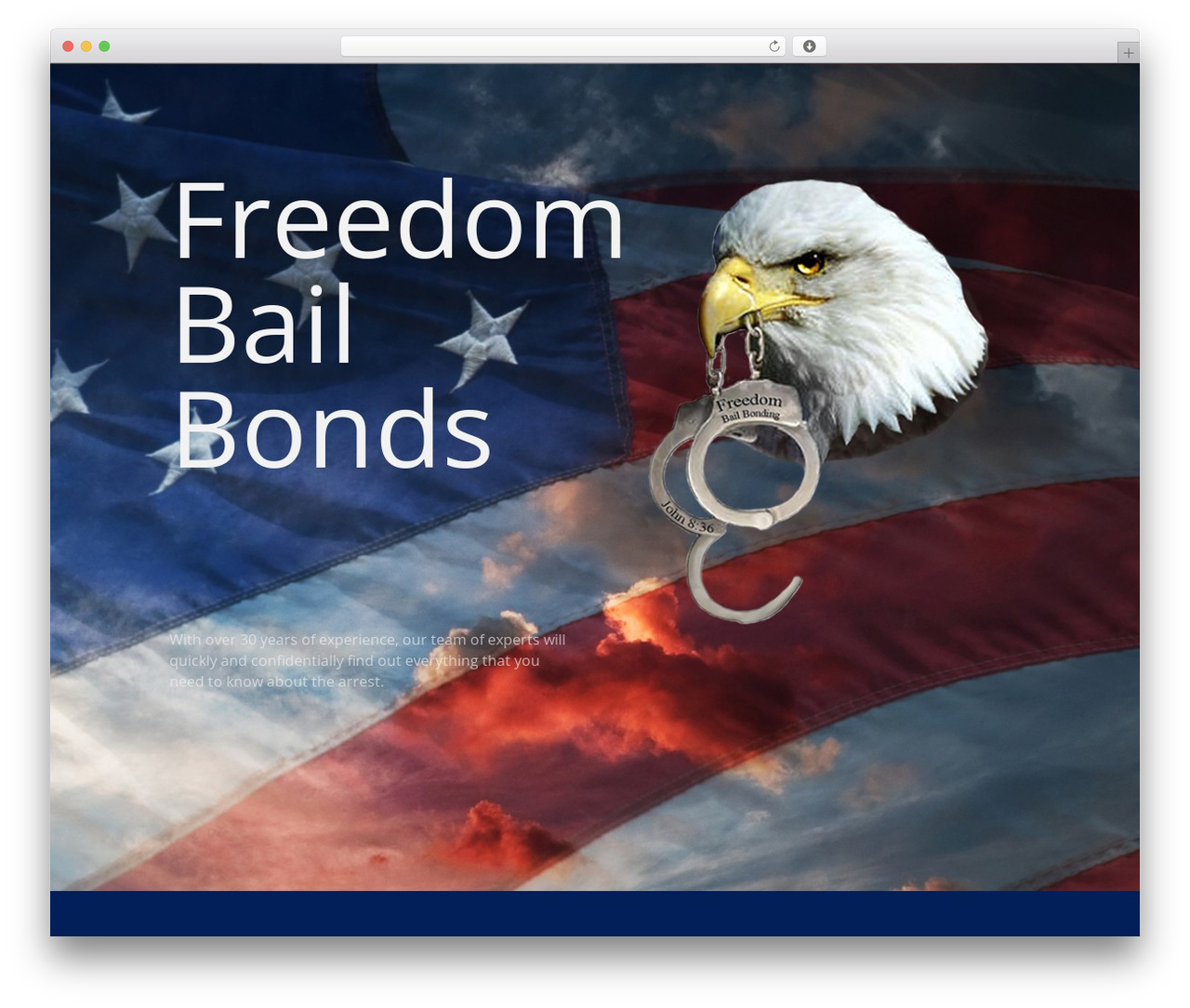 Hello Elementor WordPress theme - freedombailbonding.com