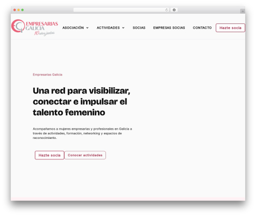 Hello Elementor WordPress theme - empresariasgalicia.com