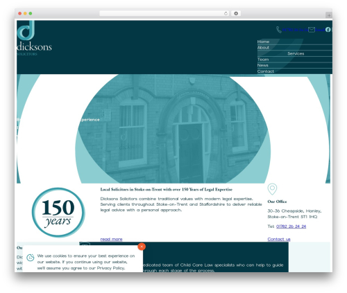 LD Block Theme WordPress theme - dicksonssolicitors.co.uk