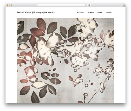 Make WordPress theme design - darrellkincer.com
