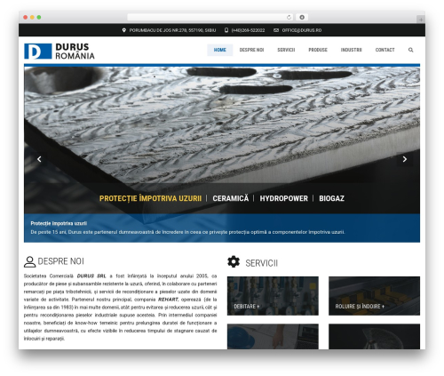 Theme WordPress MS-Durus - durus.ro
