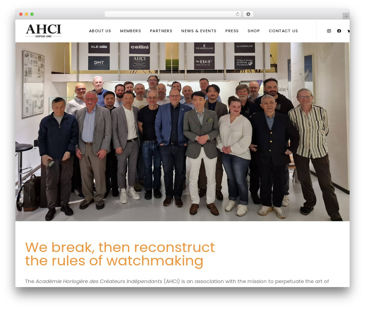 Uncode theme WordPress - ahci.ch