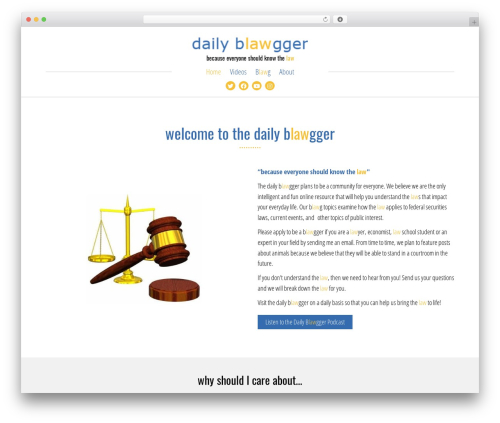 Pws core WordPress plugin - dailyblawgger.com