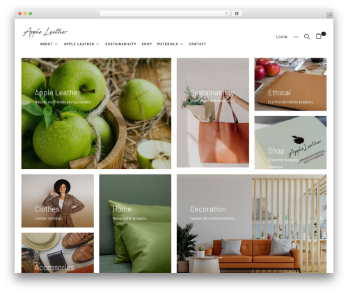 Wpbingo WordPress plugin - appleleather.com