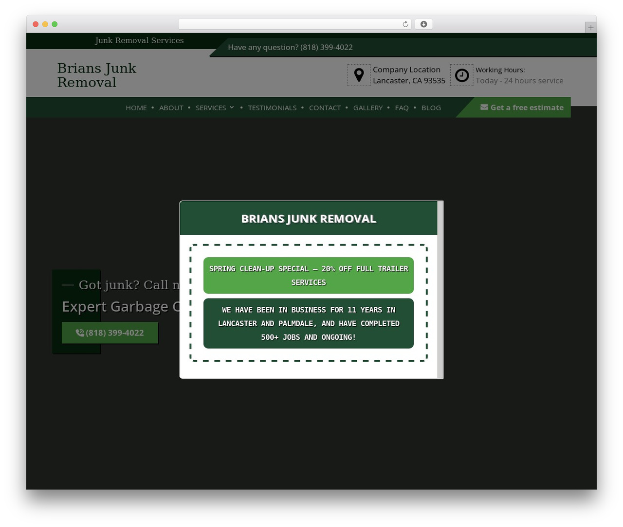 WordPress theme Divi - brianstrashremoval.com WordPress theme Divi - brianstrashremoval.com