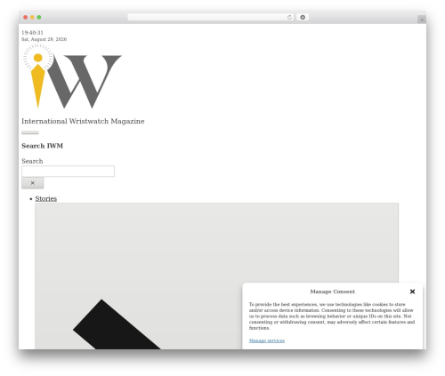 Bricks WordPress theme - iwmagazine.com