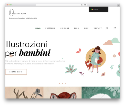 Maree WordPress ecommerce theme - lorenalarocca.com
