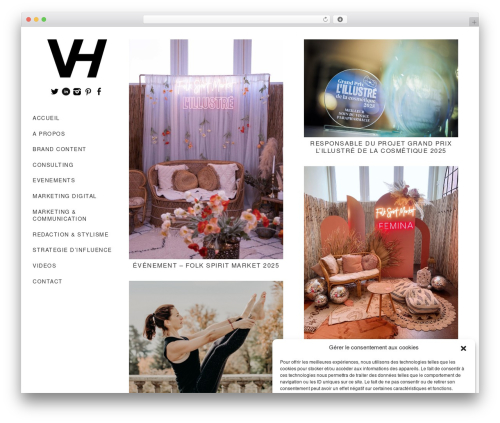 Side Grid Responsive WordPress Theme theme WordPress - vanessahambaryan.ch