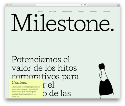Tema Base Program theme WordPress - wearemilestone.com
