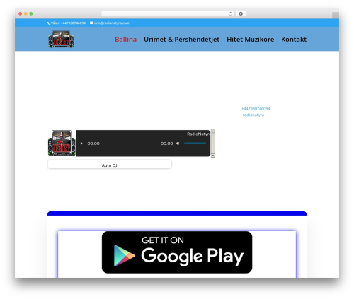 Wp native flash radio WordPress plugin - radionatyra.com