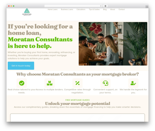 Theme WordPress Hello Elementor - moratan.com