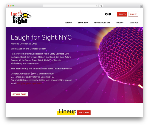 WordPress theme LFS - laughforsight.com