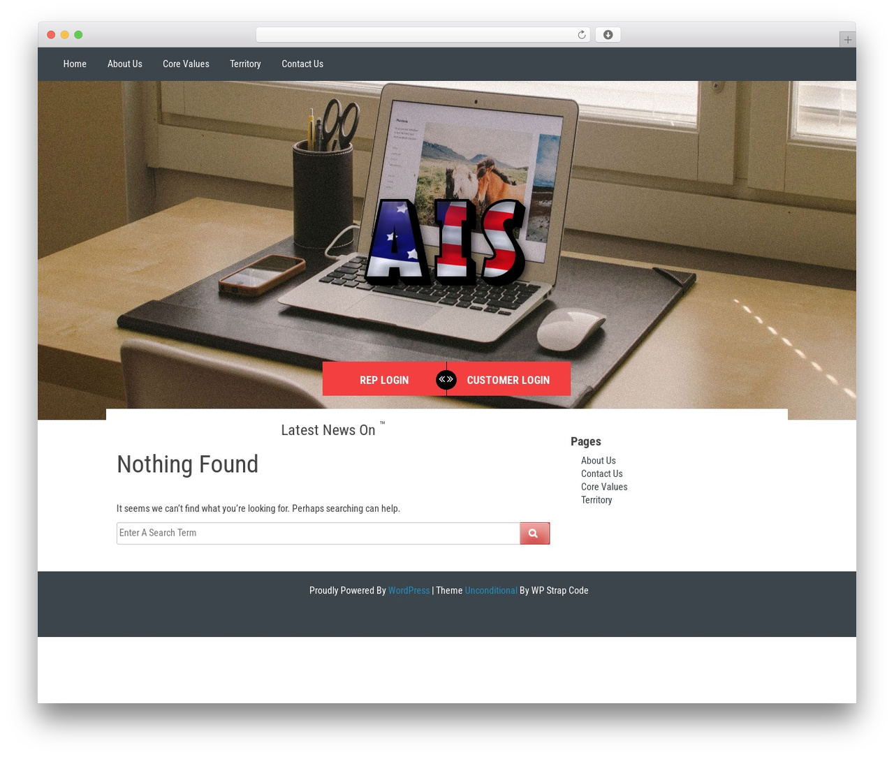 WordPress theme Unconditional - aisincpa.com