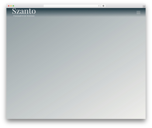 WordPress website theme Impreza - szanto-medien.de
