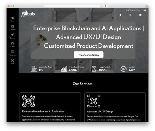 Checkforce theme WordPress - birbals.com
