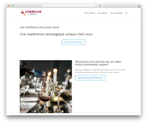 Divi contact form zero spam WordPress plugin - sommelier-a-domicile.com