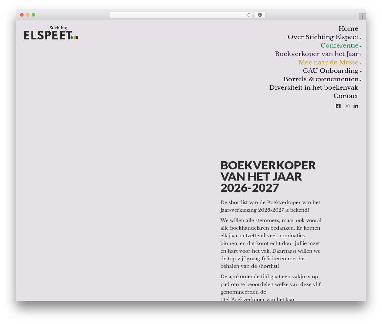 ElspeetTheme WordPress theme - stichtingelspeet.nl