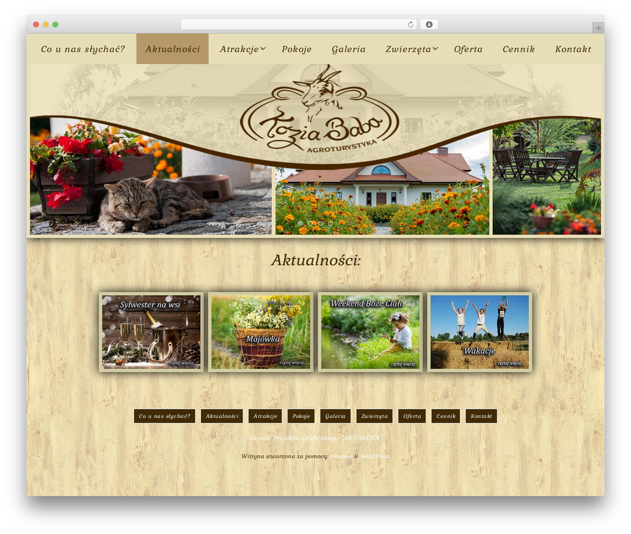 Nirvana WordPress theme - koziababa.pl Nirvana WordPress theme - koziababa.pl