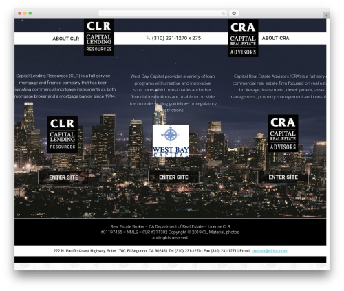 Techreshape theme WordPress - thecapitalcompanies.com