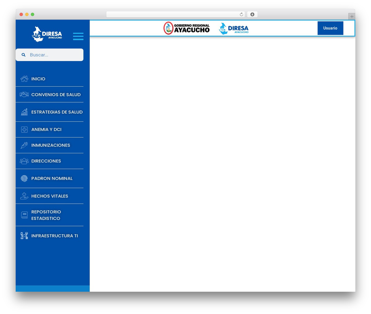 Theme WordPress Techno - sirisayacucho.pe