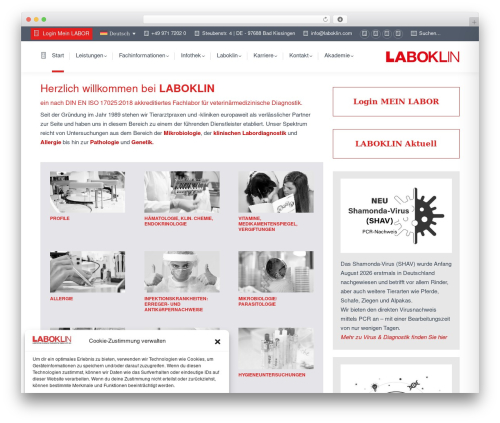 Lbg_universal_video_player_addon_visual_composer WordPress plugin - laboklin.ch