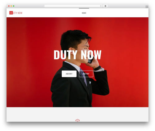 Theme WordPress Fluida - dutynow.com