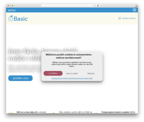 Theme WordPress MD webdesign responsive theme - basicpraha.cz