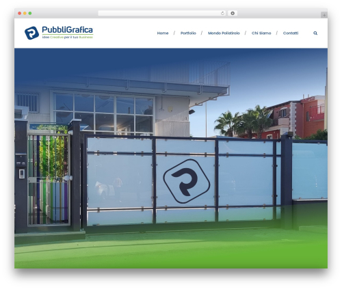 UnfinityPlus WordPress theme - pubbligrafica360.it