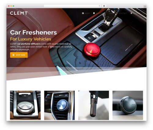 WordPress theme Weston - clemt.com