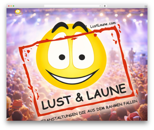 WordPress website theme LEVELUP - lustlaune.com