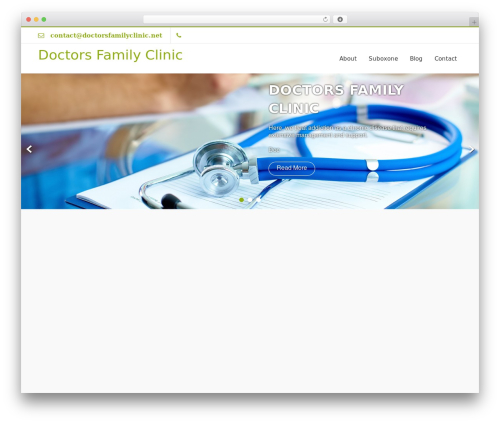 Zeroerror Lite WordPress theme - doctorsfamilyclinic.net